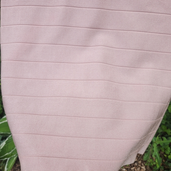 VENUS White and Pink Cut Out Ruched Mini Dress - Picture 4 of 5